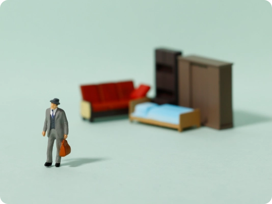 社員の海外転勤時の家財保管